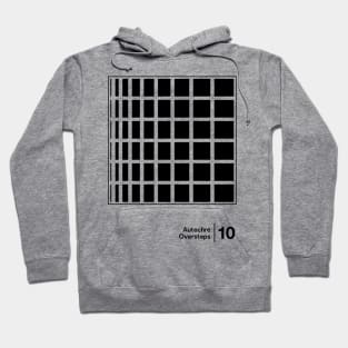 Autechre / Minimal Graphic Artwork Design Hoodie